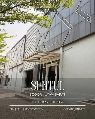 Gudang/Pabrik dan Kantor Kawasan Industri Sentul
